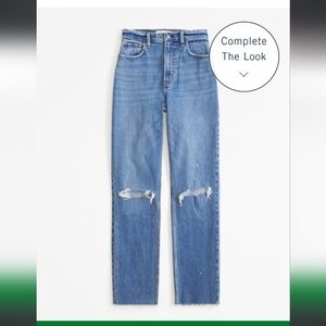 The 90's Straight High Rise jeans, sz 29